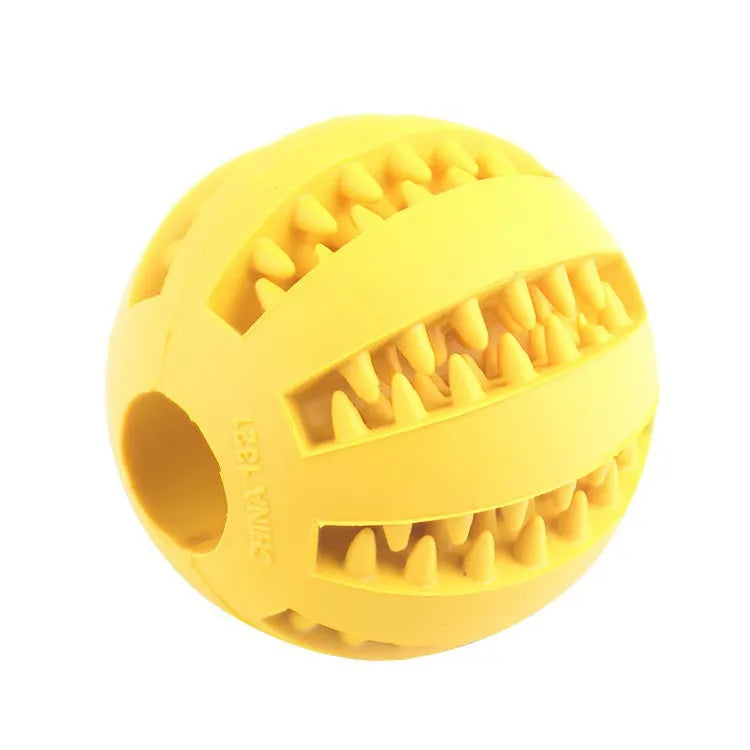 Balle SnackyBall™ – Le jouet malin qui amuse, nourrit et nettoie les dents de votre chien !