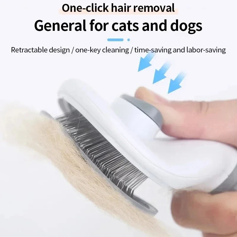 Brosse MagiPoils™ Démêlez, nettoyez et caressez votre animal en un geste !