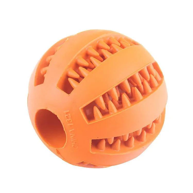 Balle SnackyBall™ – Le jouet malin qui amuse, nourrit et nettoie les dents de votre chien !